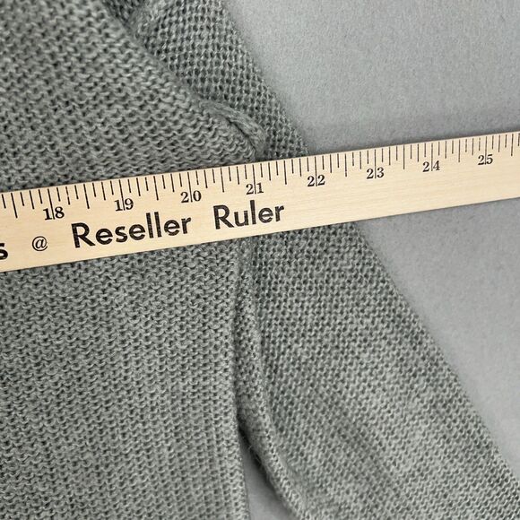 Wooden Ships Sweater Womens Extra Small Gray Mohair Wool Minimal Quiet Luxury - Picture 10 of 12